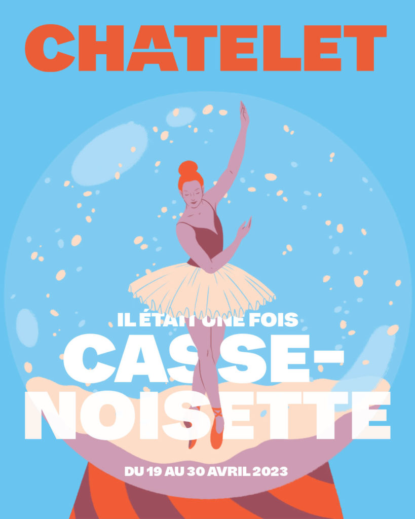 Affichage Casse-Noisette Théâtre du Châtelet