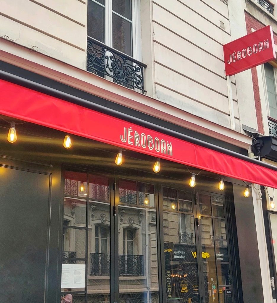 Meilleur restaurant bistronomique de Paris, le Jéroboam