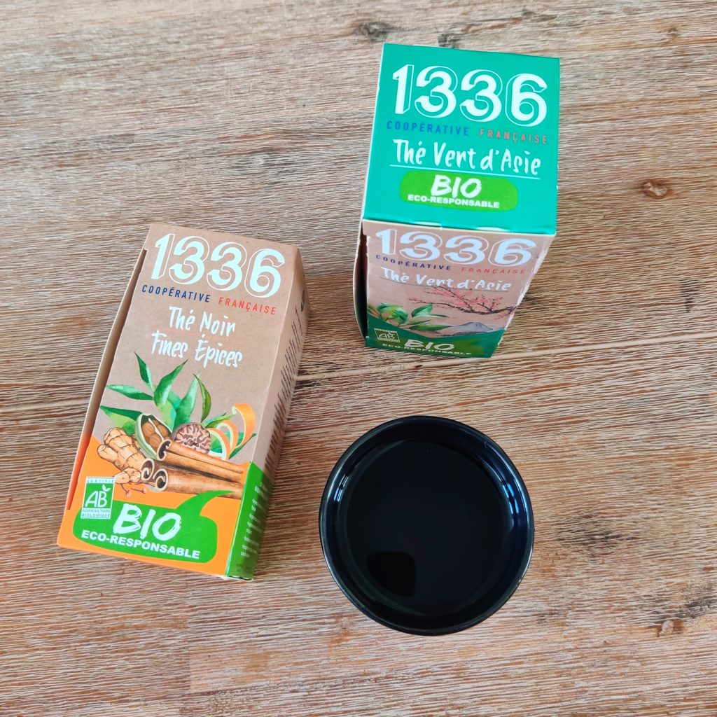 Thés bio 1336 thé noir fines épices et thé vert d'Asie