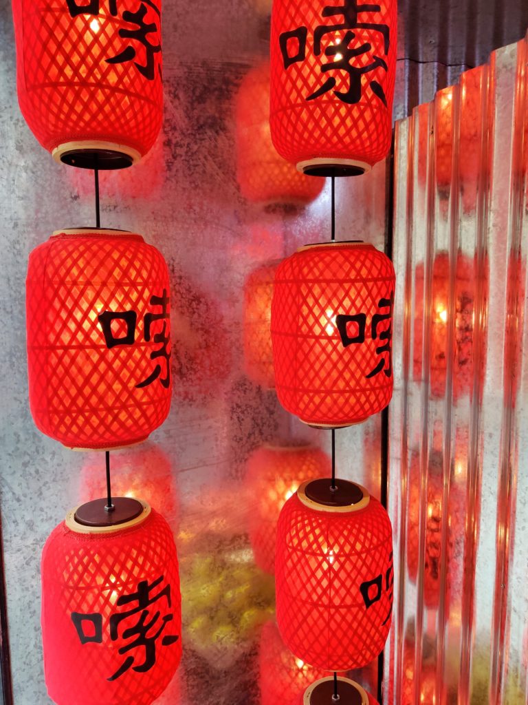 Décorations chinoises restaurant