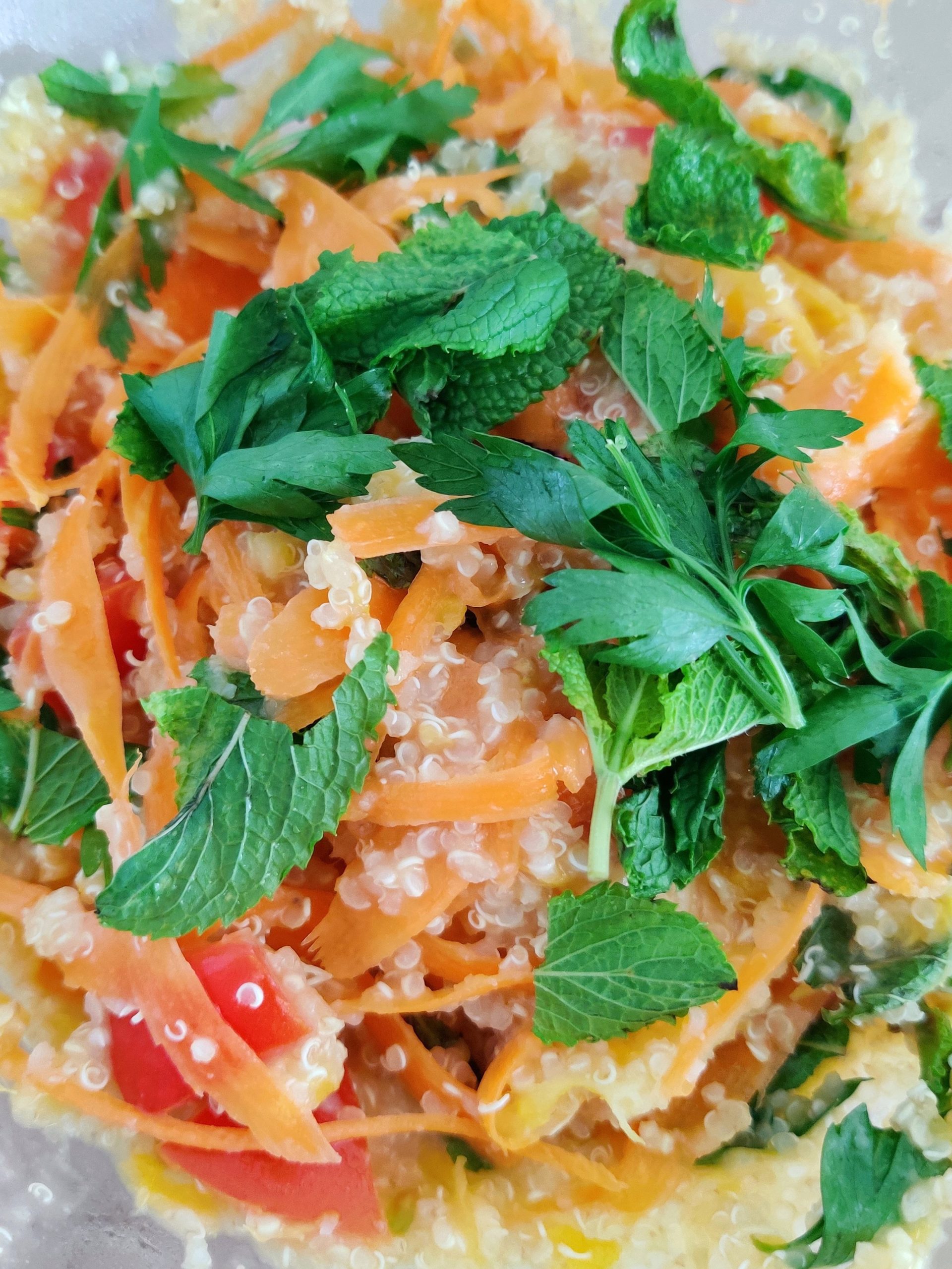 Ma recette de salade de quinoa healthy