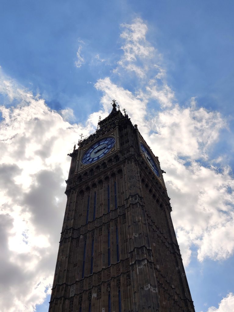 Big Ben incontournable lors d'un séjour à Londres