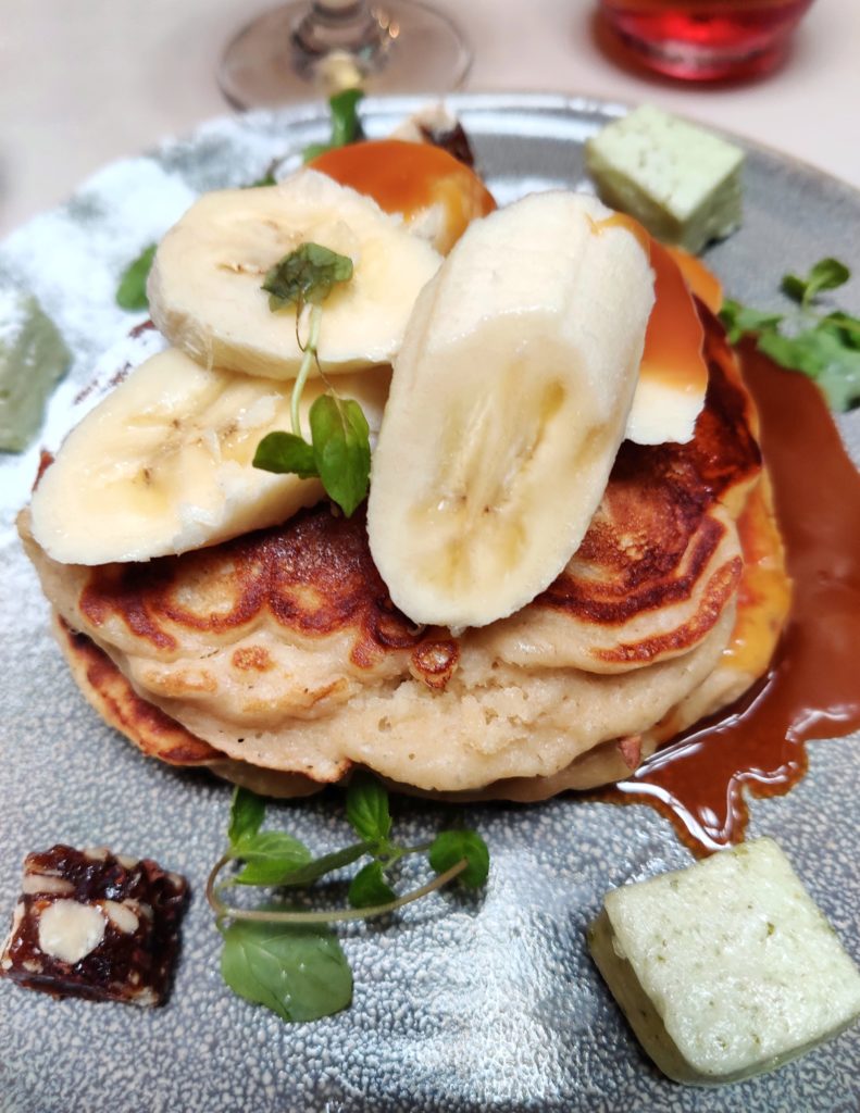 Pancakes avec des fruits chez Where the pancakes