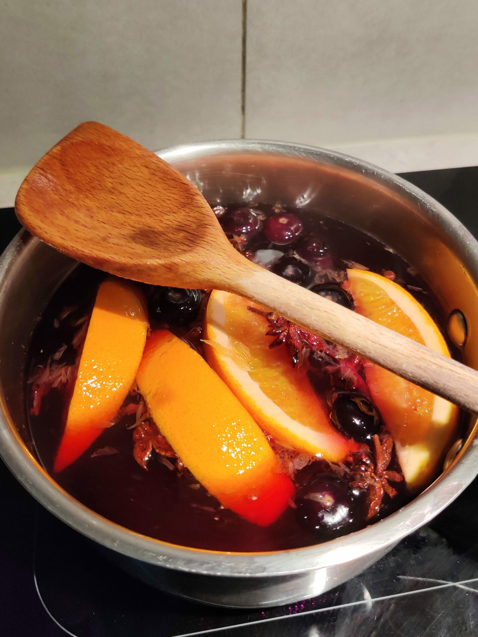 Recette facile jus de myrtilles chaud