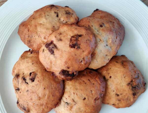 Recette facile cookies sans oeufs banane chocolat