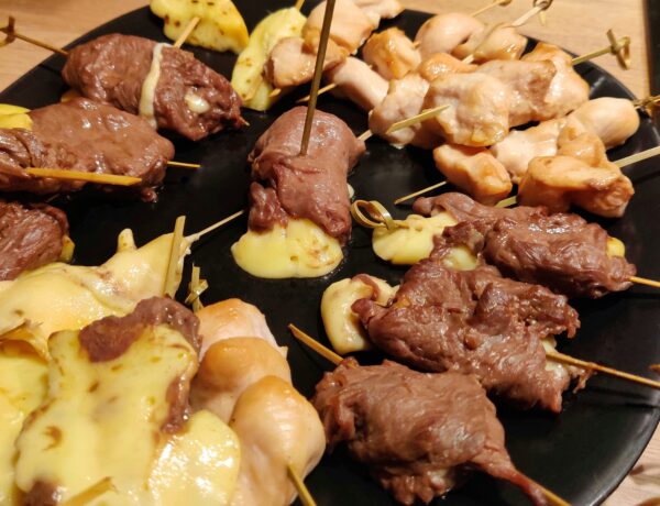 Brochettes boeuf fromage recette facile